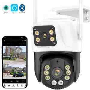 Wi-Fi PTZ Kamera 360FHD 12MP, 4K+64GB Wi-Fi PTZ Kamera 360FHD 12MP, 4K+64GB