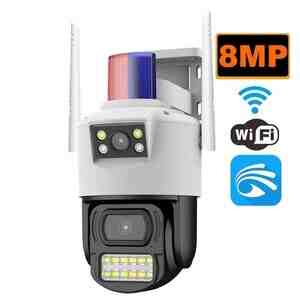 Wi-Fi PTZ kamera 360FHD 8MP, 4K+64GB Wi-Fi PTZ kamera 360FHD 8MP, 4K+64GB