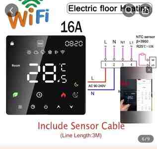 Wi-Fi kombi termostatı Wi-Fi kombi termostatı