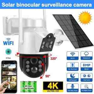 4G Sim kartlı Solar 360 FHD kamera 12MP, 4K+64GB 4G Sim kartlı Solar 360 FHD kamera 12MP, 4K+64GB