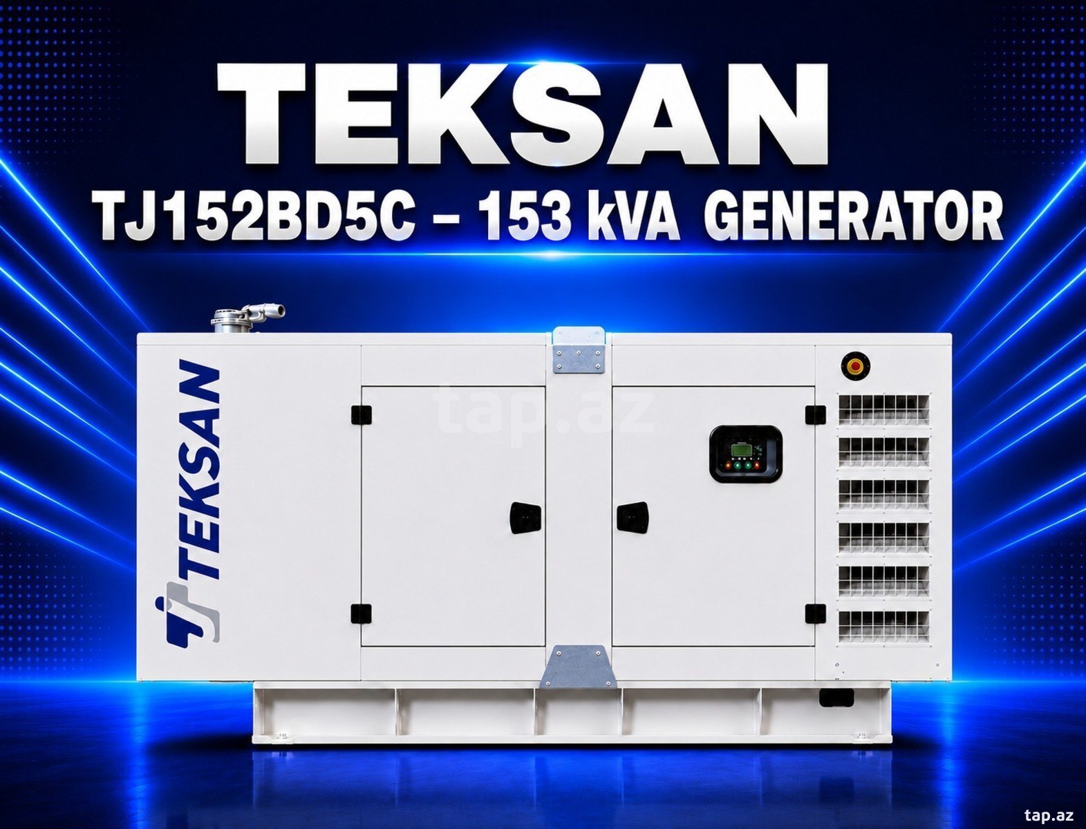 TEKSAN TJ152BD5C 153 kVA Dizel Generator TEKSAN TJ152BD5C 153 kVA Dizel Generator