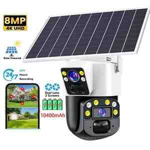 4G Sim kartlı Solar 360 FHD kamera 12MP, 4K+64GB 4G Sim kartlı Solar 360 FHD kamera 12MP, 4K+64GB