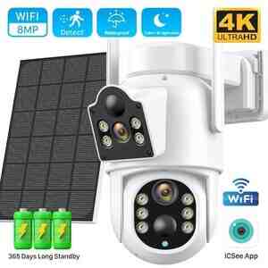 4G Sim kartlı Solar 360 FHD kamera 12MP, 4K+64GB 4G Sim kartlı Solar 360 FHD kamera 12MP, 4K+64GB