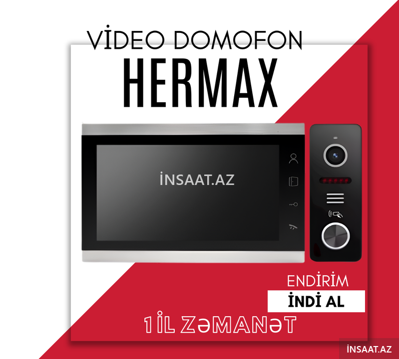 "Hermax" domofon dəsti "Hermax" domofon dəsti