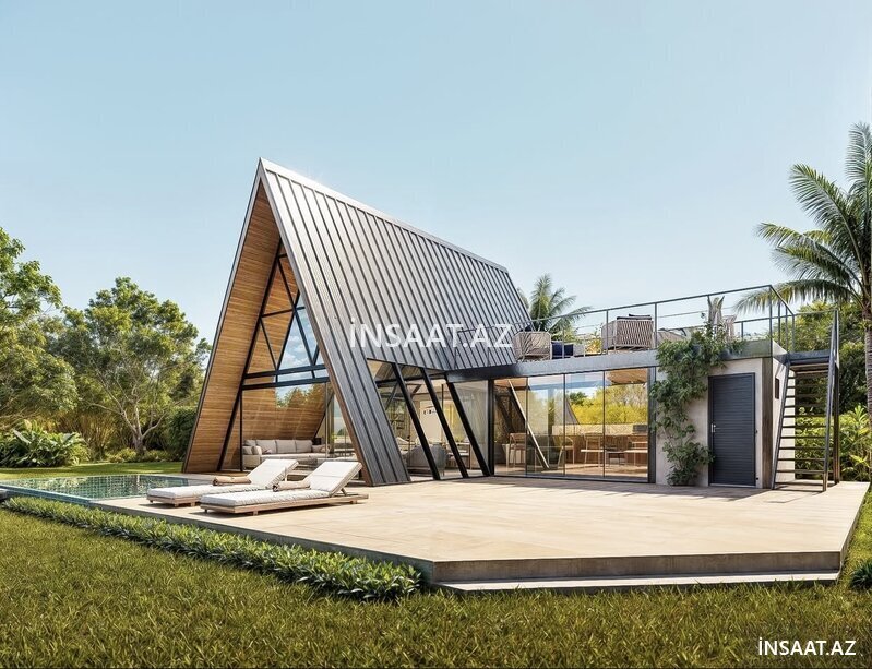 A-frame ev tikintisi A-frame ev tikintisi