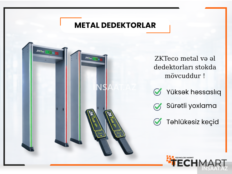 Metal detektorlar Zkteco Metal detektorlar Zkteco