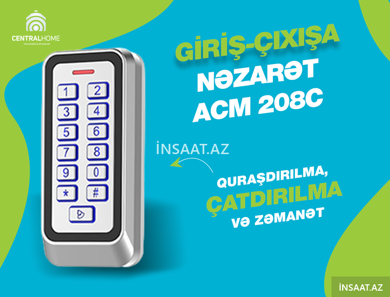 Giriş-çıxışa nəzarət (access control) Acm 208c Giriş-çıxışa nəzarət (access control) Acm 208c