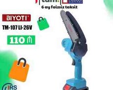 Ağac kəsən batareyalı Biyoti TM-107 LI-26V