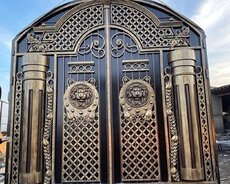 Darvazalar, Həyət üçün, Yeni, Avtomatik, Pulsuz çatdırılma, Rayonlara çatdırılma, Pulsuz quraşdırma