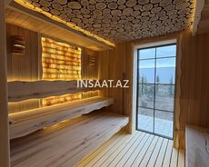 Sauna tikintisi və təmiri