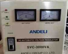 Tənzimləyici Andeli SVC-3000 VA