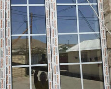 Plastik aluminium qapı pəncərə sifarişi! Sərfəli təkliflərlə