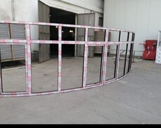 İkili Plastik pəncərə Yeni