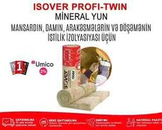 İzolyasiya arakəsmələr üçün Isover Profi-Twin