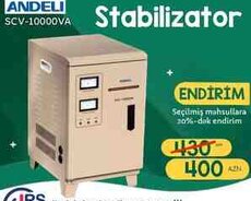 Tənzimləyici Andeli SCV-10000 VA 110V