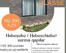 Hebeşebe (Hebeschiebe) surme qapilar