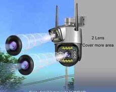 Kamera V380 Pro 2 lens 1080 FullHD (Camera wifi)