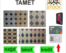 Tamet metlax dekorativ daşlar qranitTək şəxsiyyət vəsiqəsi