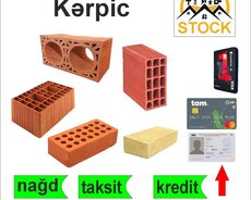 İçi boşluqlu Kərpiclər, 29х19х19 sm, Ödənişli çatdırılma, R