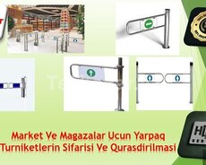 Yarpaq Turniketlerin sifarişi və qurasdirilmasi