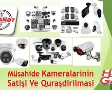 Müşahidə kameraların quraşdırılması