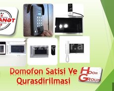 Domofonların quraşdırılması