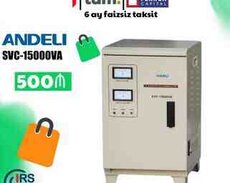 Elektrik tənzimləyici Andeli SCV-15000 VA 160V