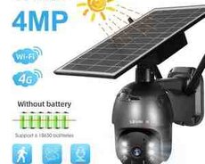 4G sim kartli Solar PTZ Smart 360 kamera 3MP