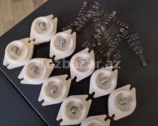 İzolyatorlar elektrostatik filter üçün