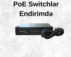 Ucuz Poe Switch, Setka Adapter, Topdan və Pərakəndə