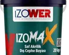 Saf akrilik xarici fasad boyası
