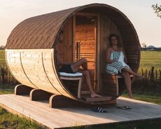 Barrel Sauna, Kub Sauna, Outdoor Sauna tikintisi