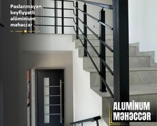 Paslanmayan, keyfiyyətli alüminium məhəccər