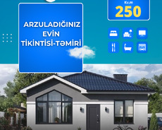 Həyət evlərinin tikintisi