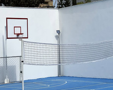 Açıq və qapalı voleybol stadionu tikintisi