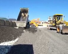 Yolların asfaltlanması