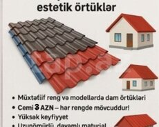 Dam örtükləri catdirilma pulsuz
