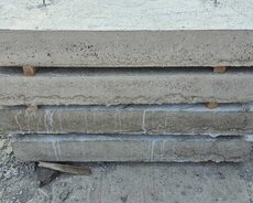 Demir-beton boru, plite, bordur və s