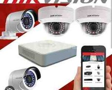 Hikvision kamera və DVR avadanlıqları