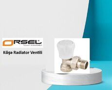 Ventil Radiator Köşə Orsel