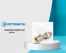 Ventil raditor düz Pettinaroli