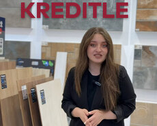 Keramoqranit, kafel metlax, qapı, kreditle - Solida