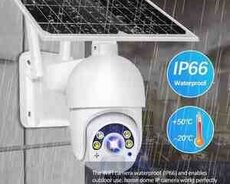 4G sim kartli Günəş panelli PTZ 360kamera