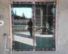 Plastik qapı və pəncərə