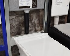 Cersanit AQ instalyasiya sistemi və asma unitaz dəsti - Markalı