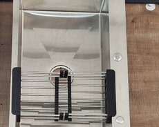 Mətbəx üçün paslanməz poladdan dərin kvadrat/ düzbucaqlı lavabo
