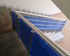 Şüşə məhəccər alminum məhəccər.balkon üstü alminum məhəccər 38 azn den