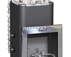 Sauna qaz sobası. Sauna üçün qaz peçi