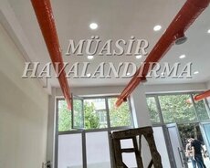 Havalandırma sistemlərinin quraşdırılması