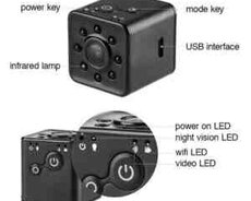 Wifi batareyalı mini kamera 1.2gün enerji+32GB